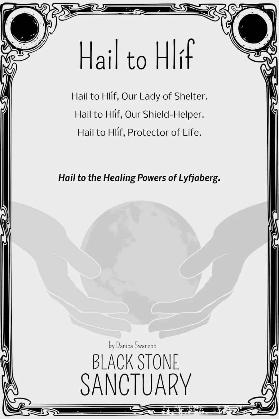 Hlif Prayer Printable