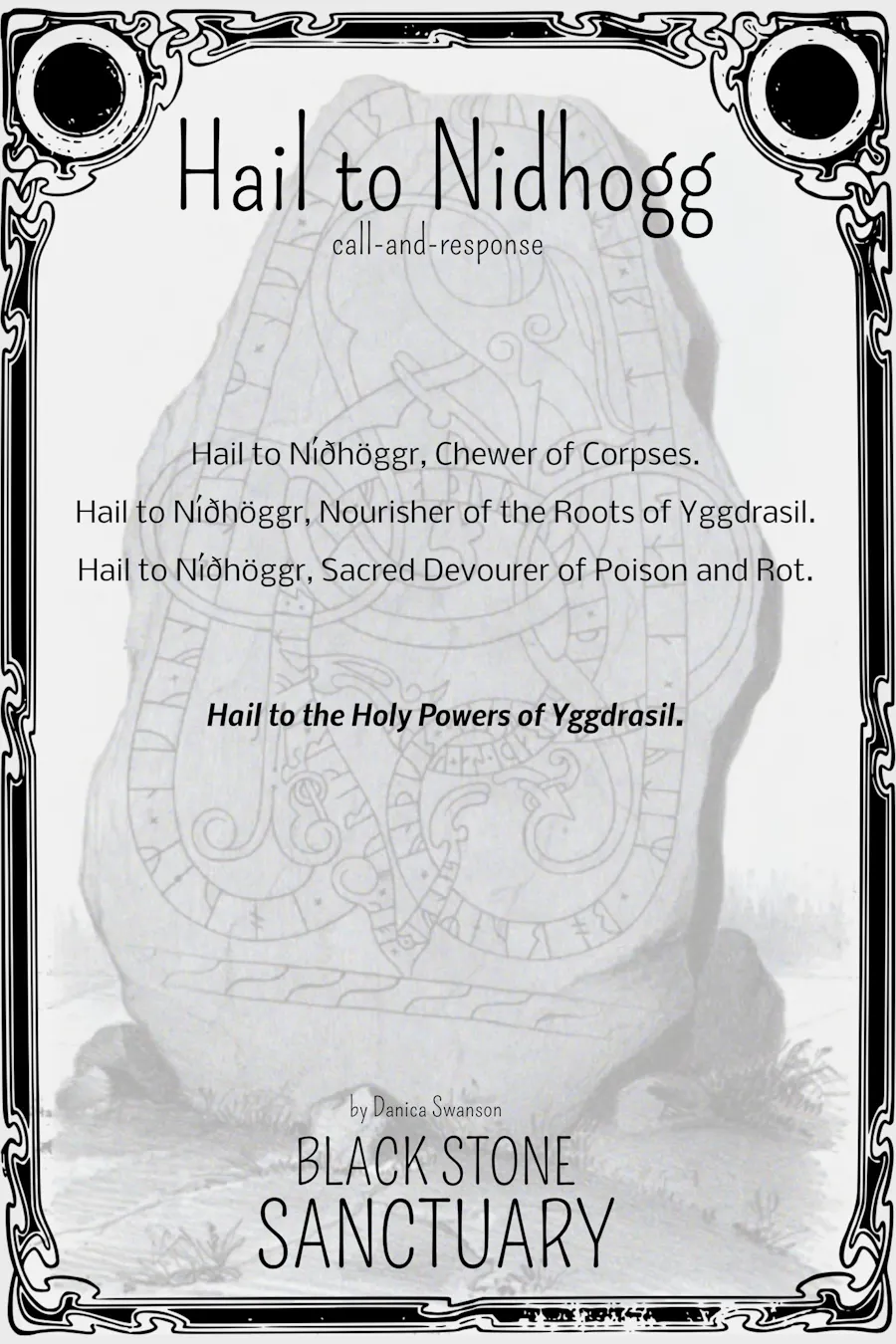 Nidhogg Prayer Printable