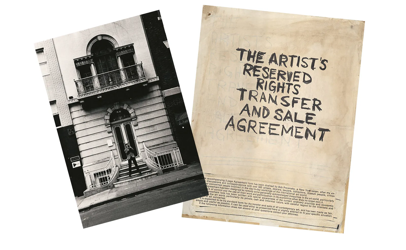 How the 1971 Artist's Contract previewed A-Corps