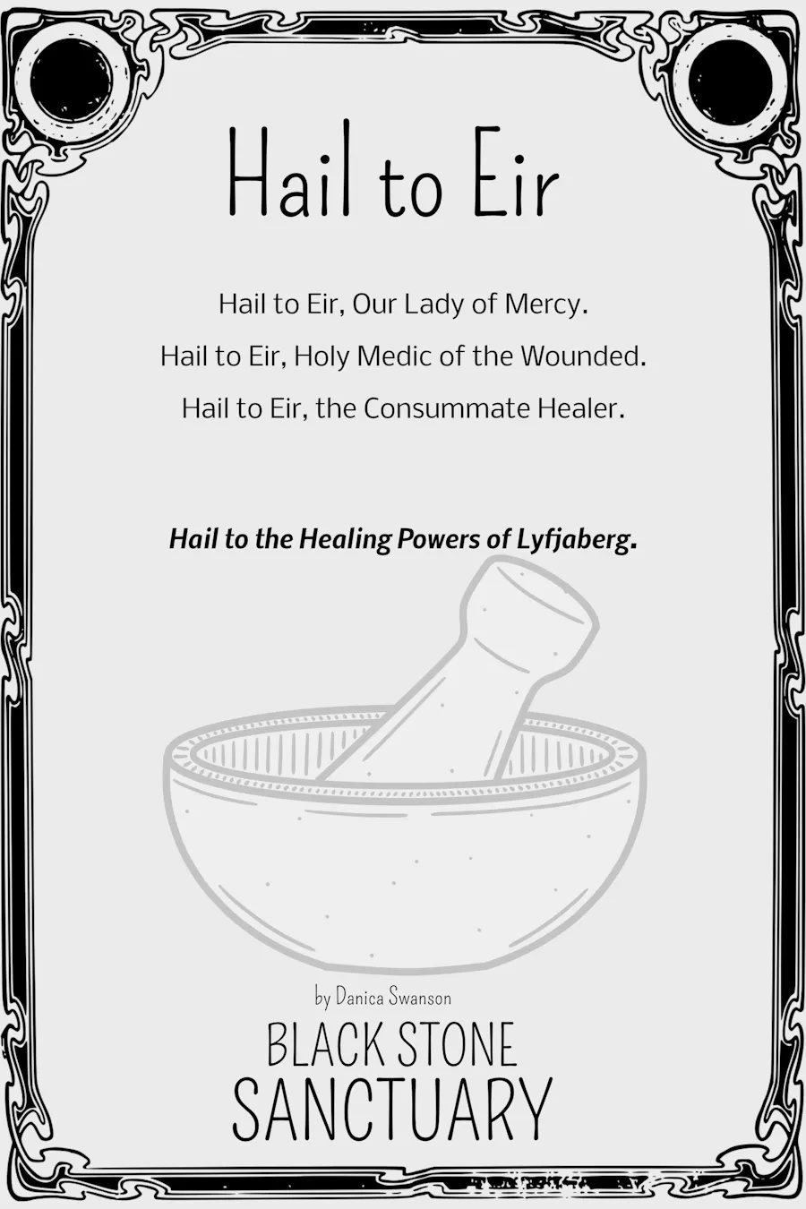 Eir Prayer Printable